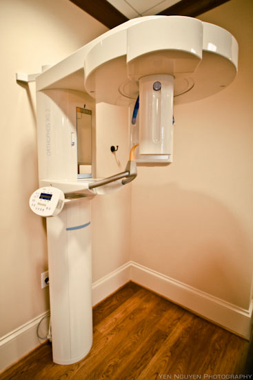 Digital x-ray machine close up at Reich Dental Center – Roswell.